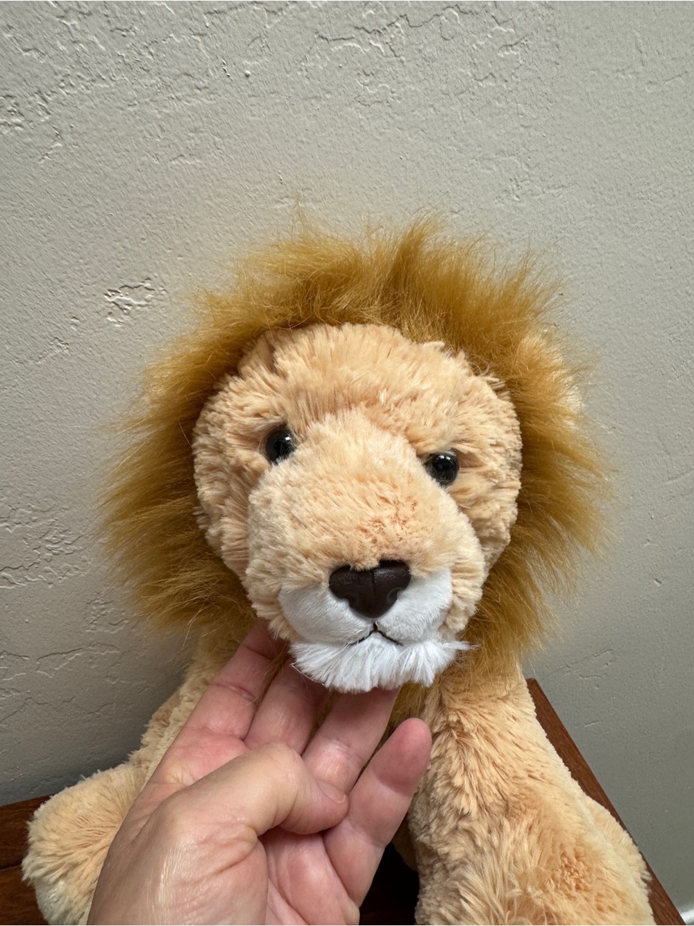 Aurora Lion Plush Stuffed Animal - Picture 7 of 9